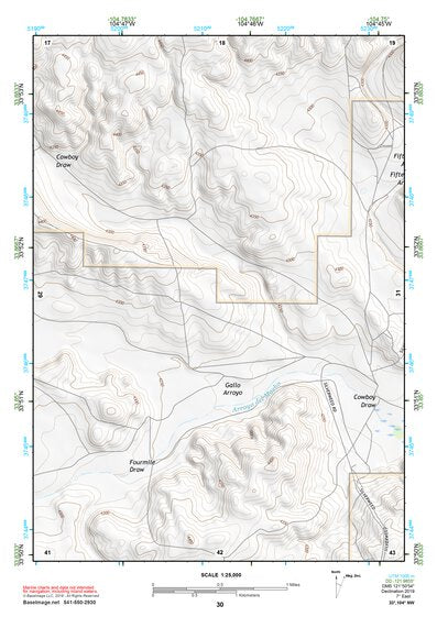 33104NW Page 30 Salt Creek Topo Preview 1