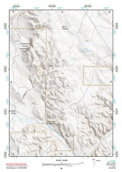 33104NW Page 31 Salt Creek Topo Preview 1