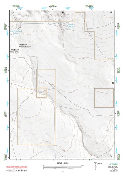 33104NW Page 33 Salt Creek Topo Preview 1