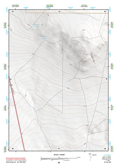33104NW Page 35 Salt Creek Topo Preview 1