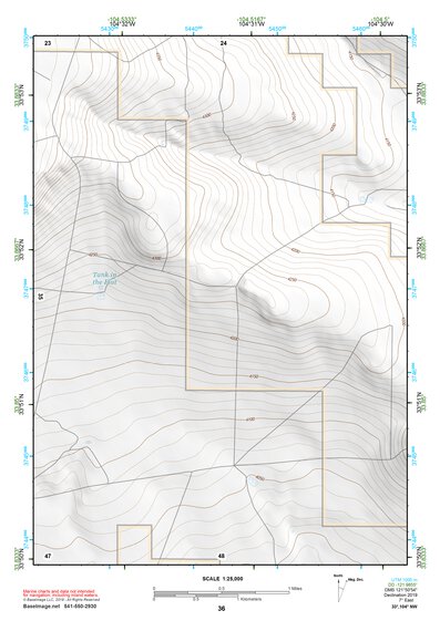 33104NW Page 36 Salt Creek Topo Preview 1