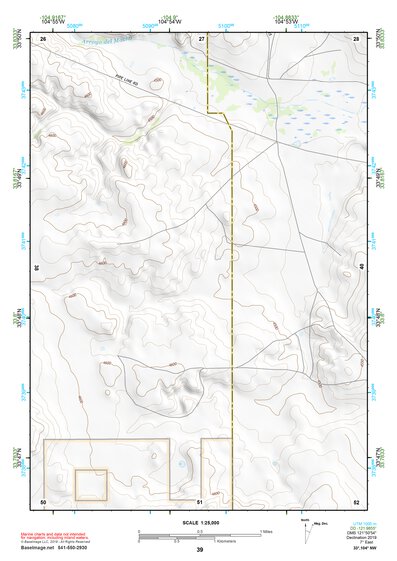 33104NW Page 39 Salt Creek Topo Preview 1
