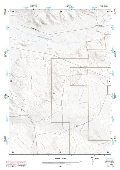 33104NW Page 40 Salt Creek Topo Preview 1