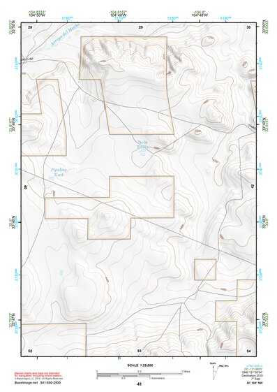 33104NW Page 41 Salt Creek Topo Preview 1