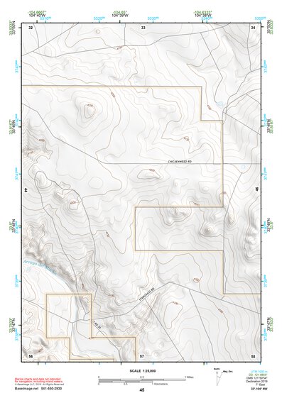 33104NW Page 45 Salt Creek Topo Preview 1