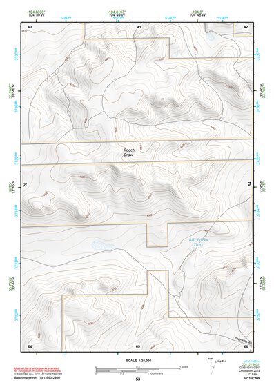 33104NW Page 53 Salt Creek Topo Preview 1