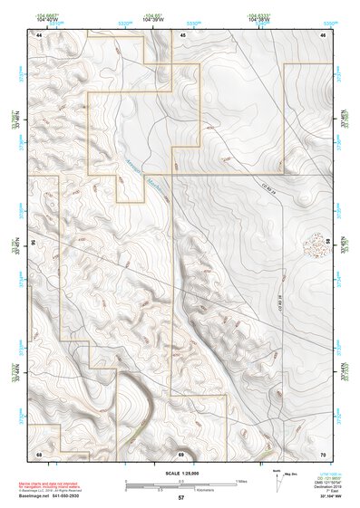 33104NW Page 57 Salt Creek Topo Preview 1