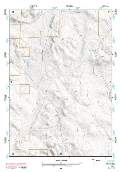 33104NW Page 78 Salt Creek Topo Preview 1