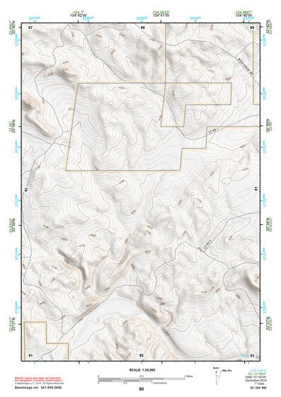 33104NW Page 80 Salt Creek Topo Preview 1