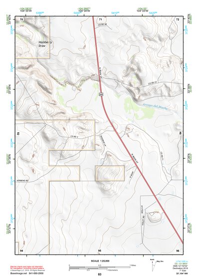 33104NW Page 83 Salt Creek Topo Preview 1