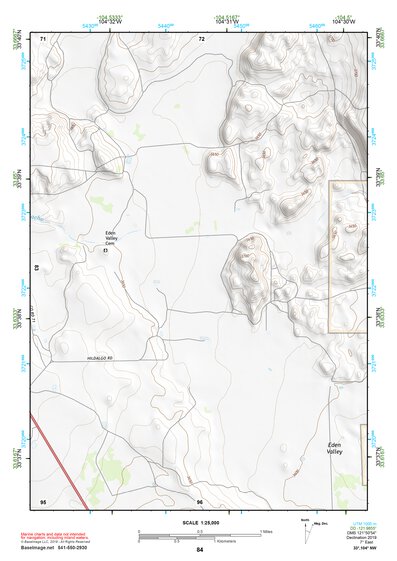 33104NW Page 84 Salt Creek Topo Preview 1