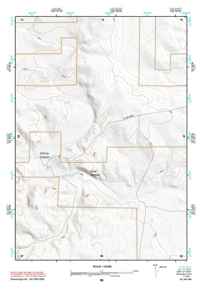 33104NW Page 86 Salt Creek Topo Preview 1