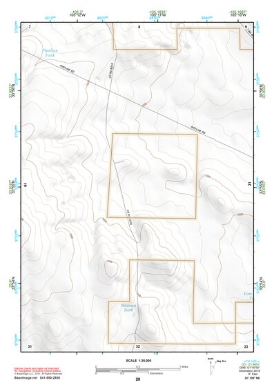 33105NE Page 20 Carrizozo Topo Preview 1