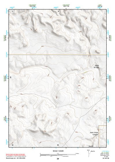33105NE Page 24 Carrizozo Topo Preview 1