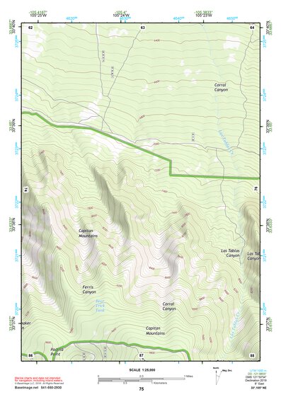 33105NE Page 75 Carrizozo Topo Preview 1