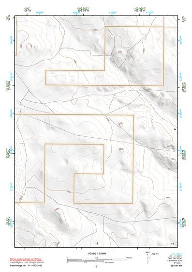 33105NW Page 1 Carrizozo Topo Preview 1