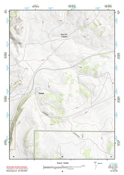 33105NW Page 8 Carrizozo Topo Preview 1