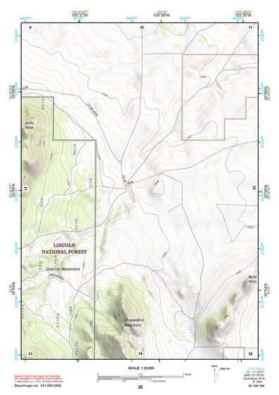33105NW Page 22 Carrizozo Topo Preview 1