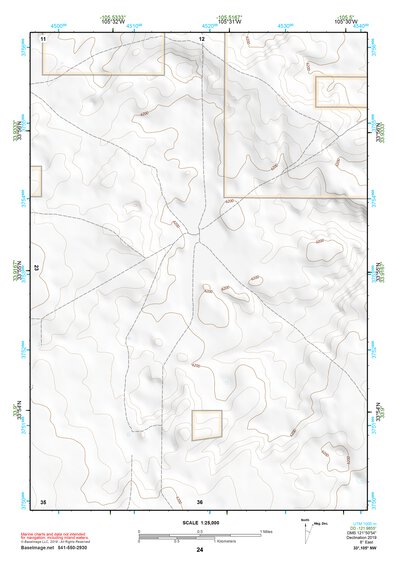 33105NW Page 24 Carrizozo Topo Preview 1