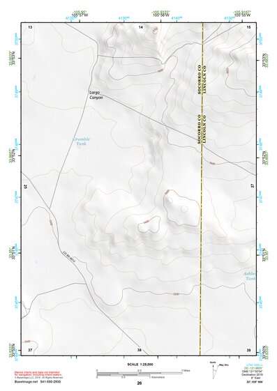 33105NW Page 26 Carrizozo Topo Preview 1
