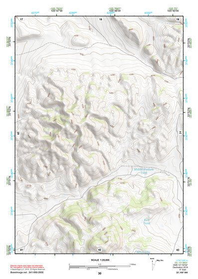 33105NW Page 30 Carrizozo Topo Preview 1