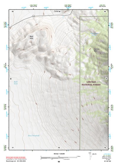 33105NW Page 66 Carrizozo Topo Preview 1