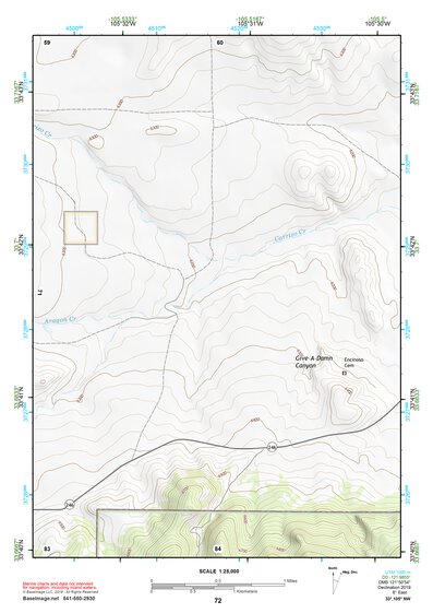 33105NW Page 72 Carrizozo Topo Preview 1