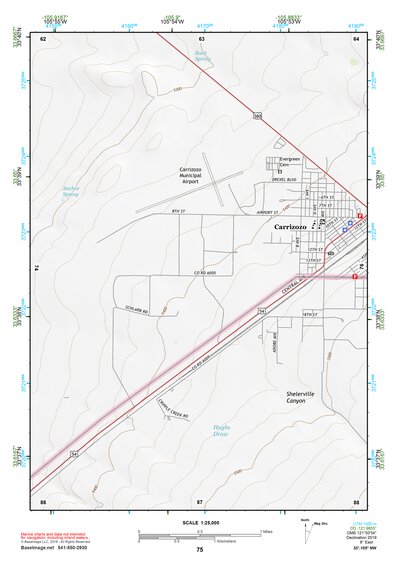 33105NW Page 75 Carrizozo Topo Preview 1