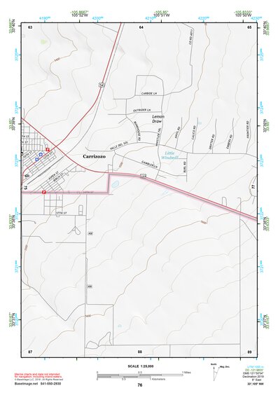 33105NW Page 76 Carrizozo Topo Preview 1