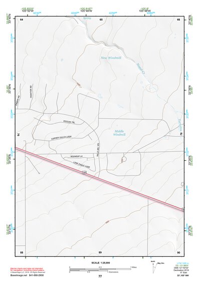 33105NW Page 77 Carrizozo Topo Preview 1