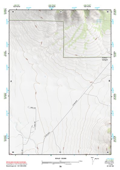 33105NW Page 79 Carrizozo Topo Preview 1
