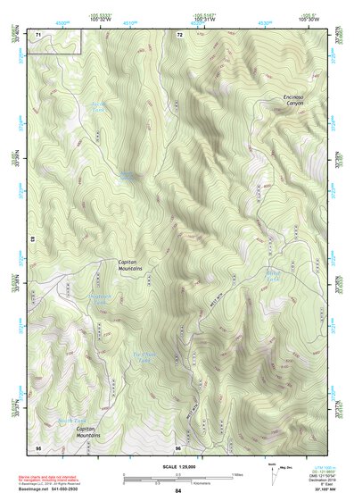 33105NW Page 84 Carrizozo Topo Preview 1