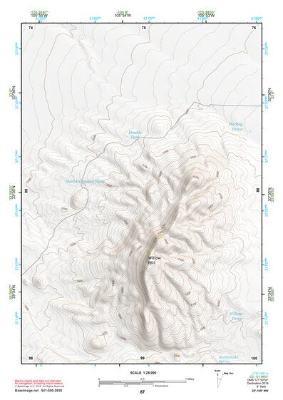 33105NW Page 87 Carrizozo Topo Preview 1
