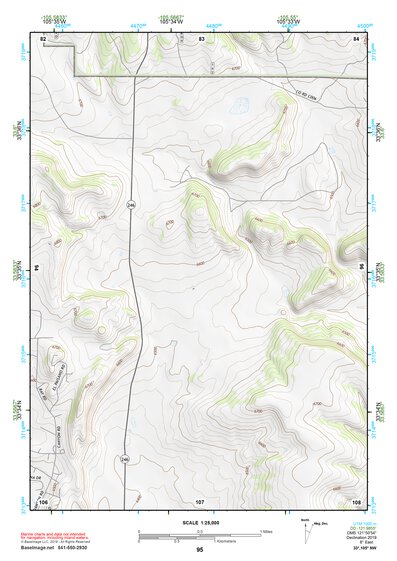 33105NW Page 95 Carrizozo Topo Preview 1