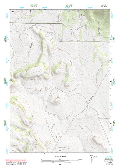 33105NW Page 96 Carrizozo Topo Preview 1