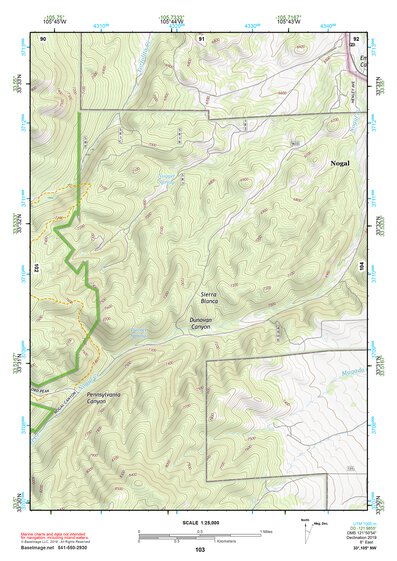 33105NW Page 103 Carrizozo Topo Preview 1