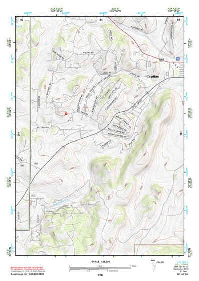 33105NW Page 106 Carrizozo Topo Preview 1