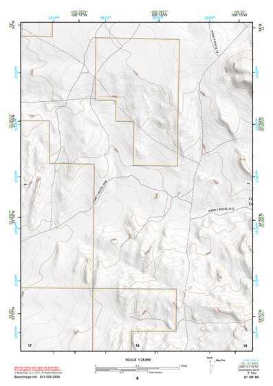 33106NE Page 6 Oscura Mountains Topo Preview 1