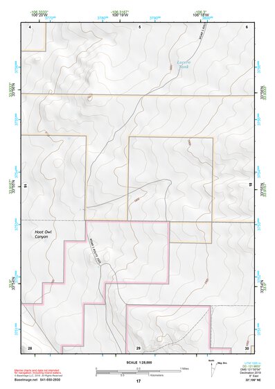 33106NE Page 17 Oscura Mountains Topo Preview 1