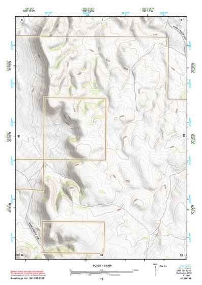 33106NE Page 19 Oscura Mountains Topo Preview 1