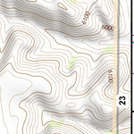 33106NE Page 22 Oscura Mountains Topo Preview 3
