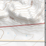 33106NE Page 25 Oscura Mountains Topo Preview 3