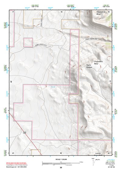33106NE Page 30 Oscura Mountains Topo Preview 1
