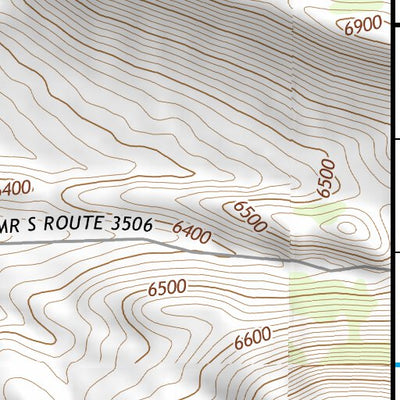 33106NE Page 30 Oscura Mountains Topo Preview 3