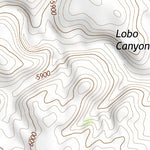 33106NE Page 35 Oscura Mountains Topo Preview 3