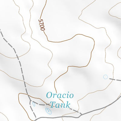 33106NE Page 36 Oscura Mountains Topo Preview 3