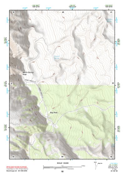 33106NE Page 52 Oscura Mountains Topo Preview 1
