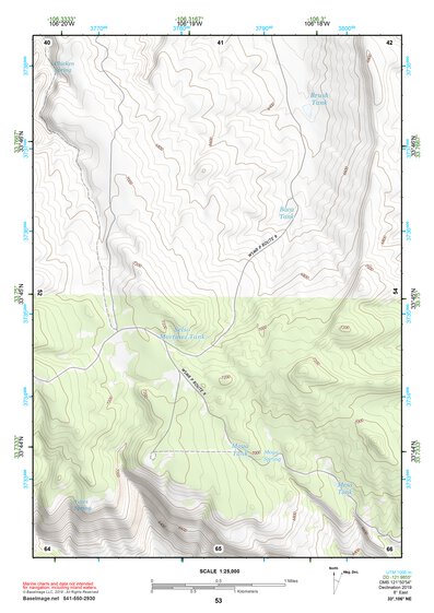 33106NE Page 53 Oscura Mountains Topo Preview 1