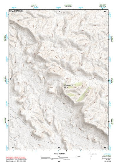 33106NE Page 56 Oscura Mountains Topo Preview 1