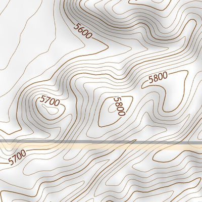 33106NE Page 60 Oscura Mountains Topo Preview 3